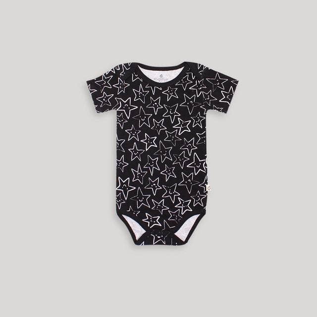 Gertex - Vente Body (sans pieds) – bébé - Body noir et blanc Snugabye 1pk Couleurs assorties0