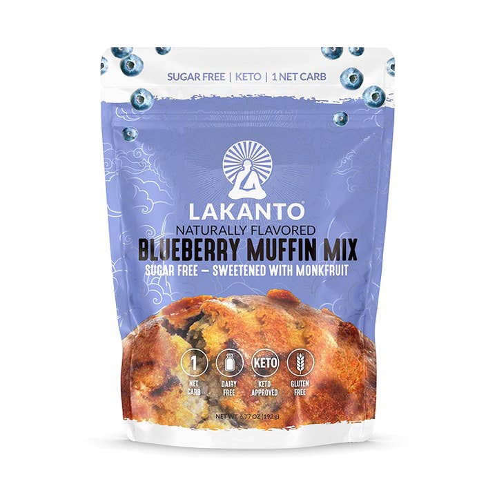 Lakanto - Wholesale Muffin Mix - Lakanto Sugar Free Blueberry Muffin Mix - 12 Muffins