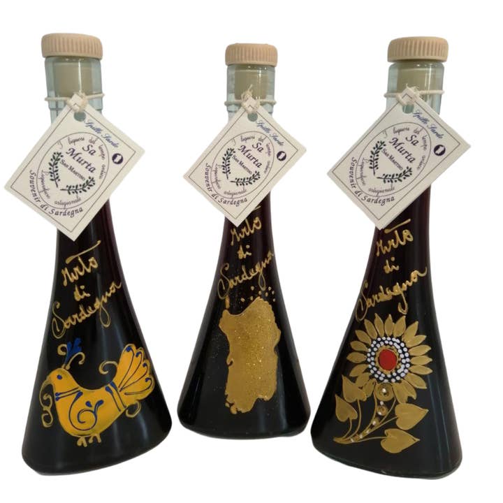 San Martino Liquori - Wholesale Liqueur - The painted Linea Mirto red prelude cl20