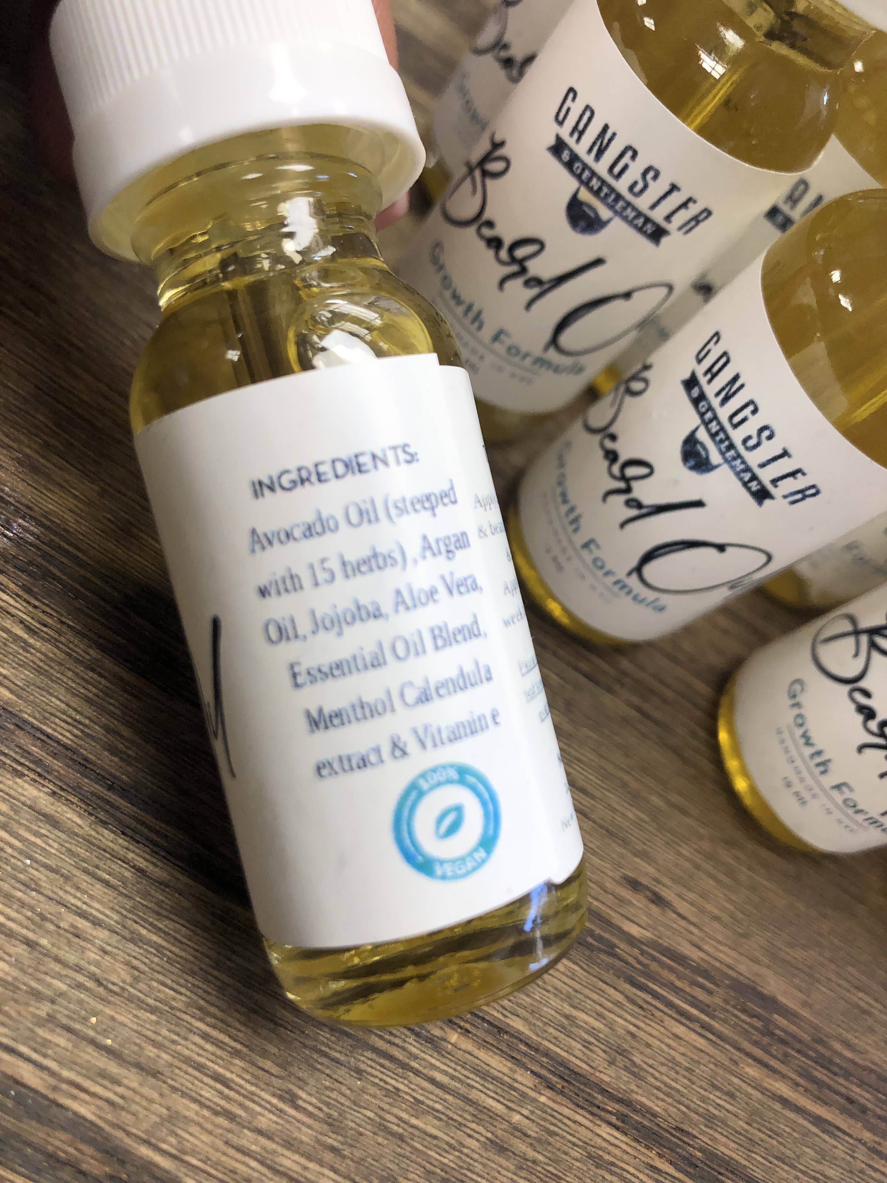 Nature's Lab - Natural Sisters - Wholesale Beard styling product - Beard Oil - Growth Formula - Gangster & Gentleman3