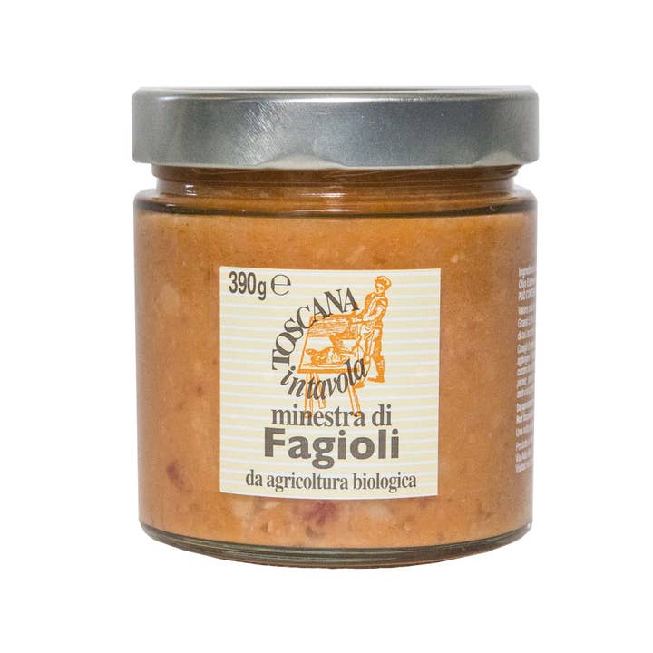 Toscana in Tavola - Wholesale Pasta Sauce - Organic Bean Soup 390g