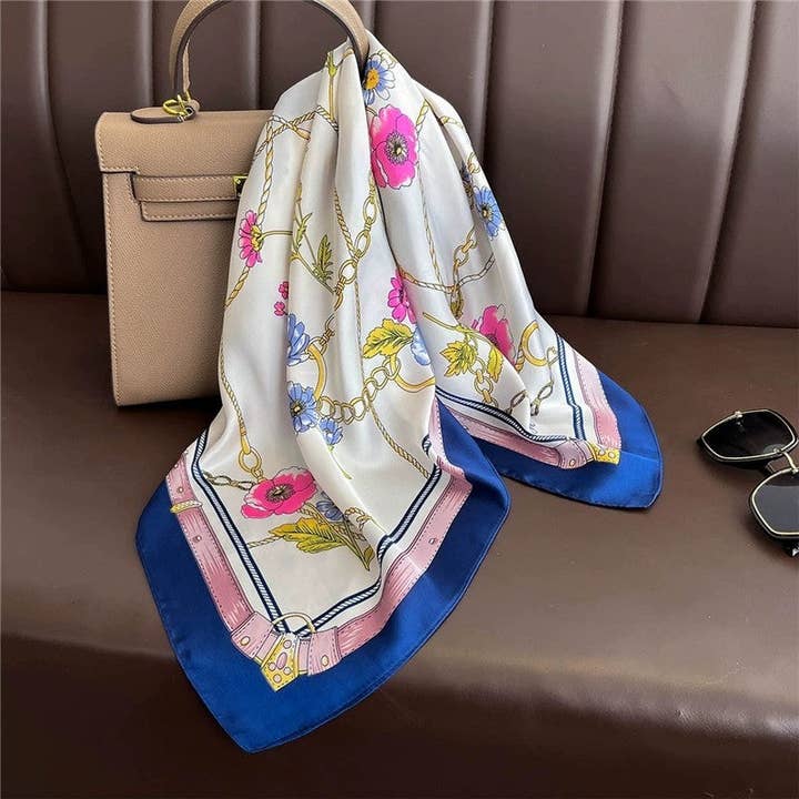 UZ Wholesale Store - Wholesale Scarf – Women's - Women's Square Scarf Necktie Professional4