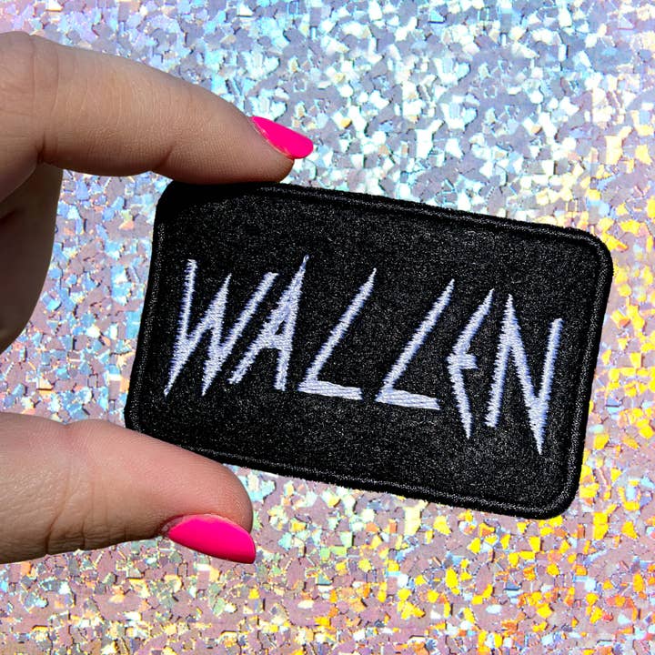 WALLEN COUNTRY IRON-ON PATCH for wholesale by Urban Clay