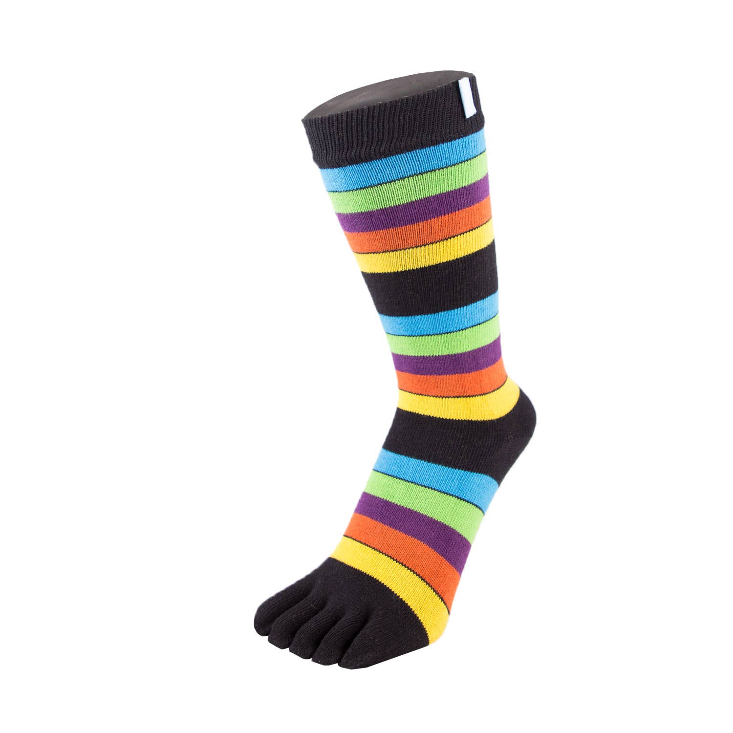 TOETOE - Vendita all'ingrosso Calzini - Unisex - TOETOE calzini a righe a metà polpaccio con separazione dita4