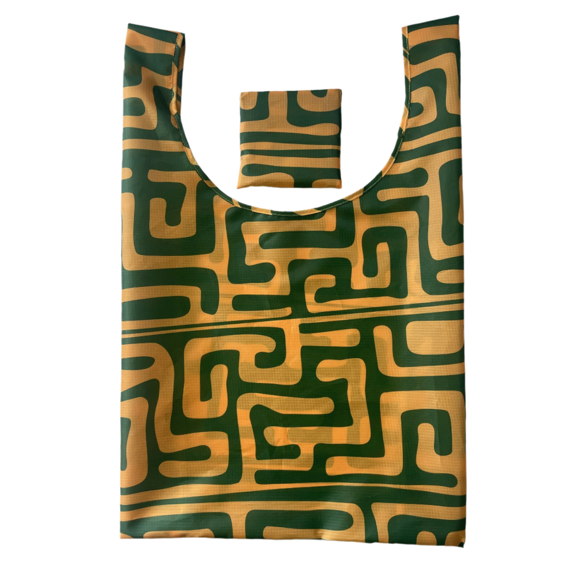 All Very Goods - Wholesale Grocery/Shopping Bag - Reusable Bag - Kuba (Green)1