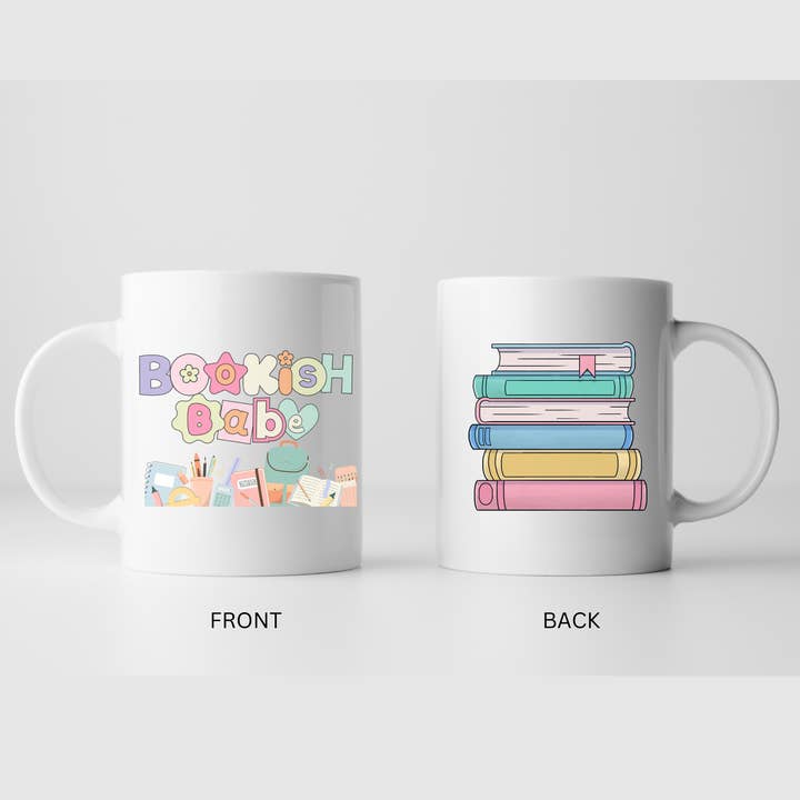 Bookish Babe Mug for wholesale by Seven77nine