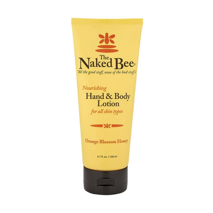 6.7 oz. Orange Blossom Honey Hand & Body Lotion for wholesale by The Naked Bee