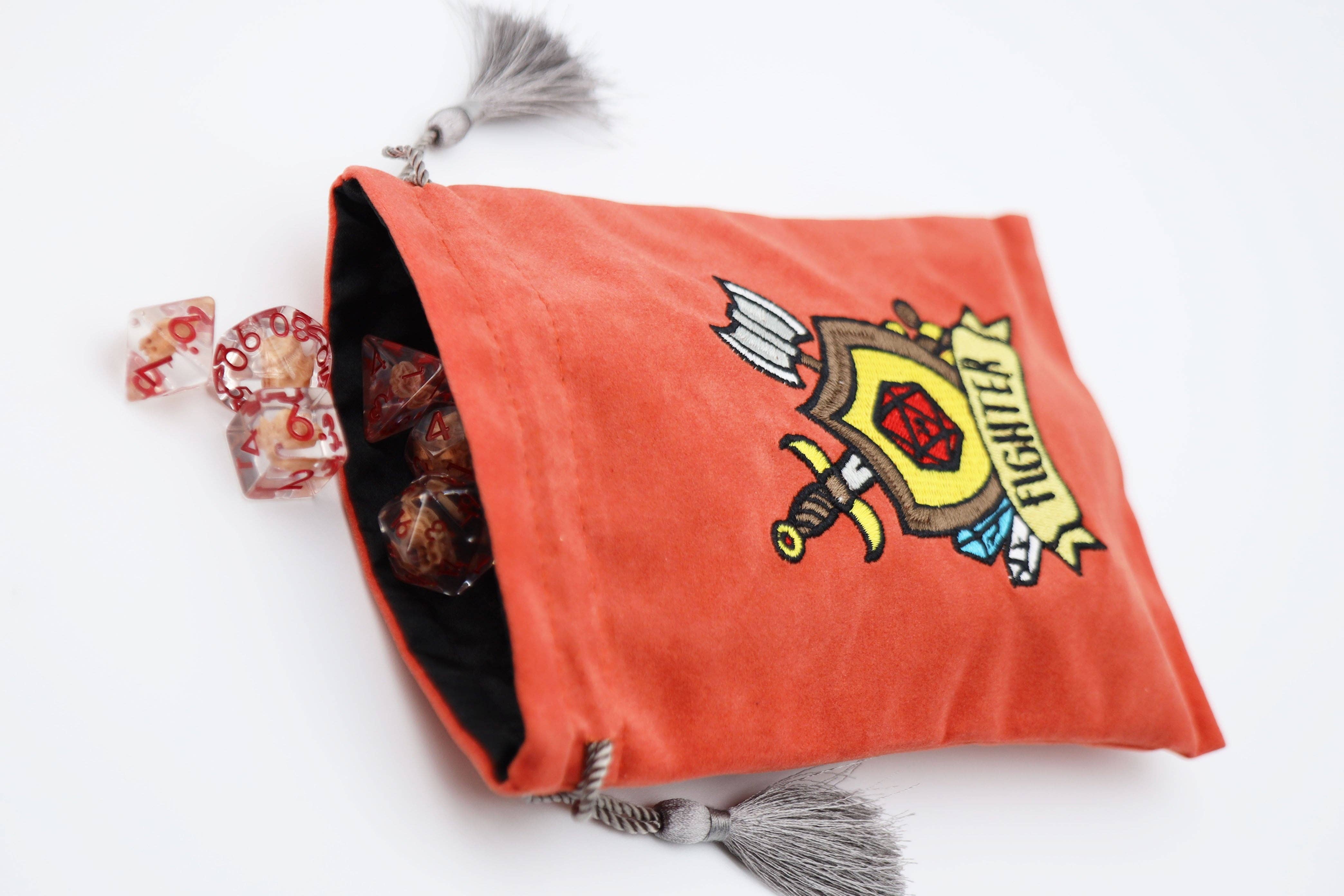 Foam Brain Games - Wholesale Dice - Dice Bag - Fighter3