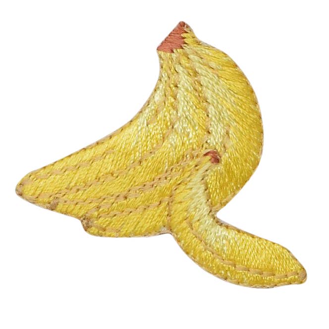Banana Bunch - Fruit - Yellow - Embroidered Patch - Iron on Applique - 150364 for wholesale by Wholesale Applique