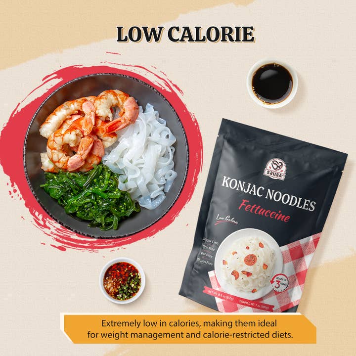 Heivy - Wholesale Pasta - 52USA Konjac Shirataki Noodle, Low Carb Pasta 52.8 Oz 7