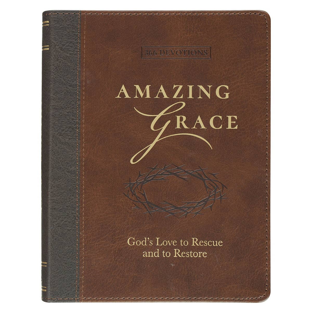 Christian Art Gifts - Wholesale Religion - Devotional Amazing Grace Faux Leather0