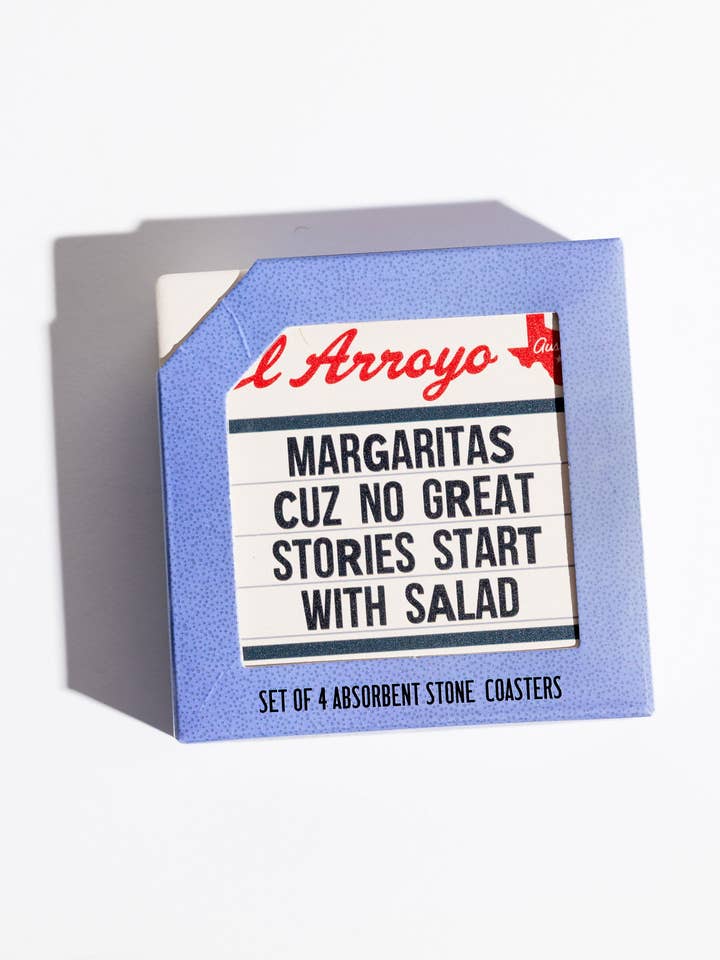 Coaster Set - Margaritas for wholesale by El Arroyo