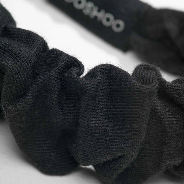 KOOSHOO - Wholesale Fashion Headband - Women's - Plastic-free Headband: Gather Head Wrap, Organic, Ruched9