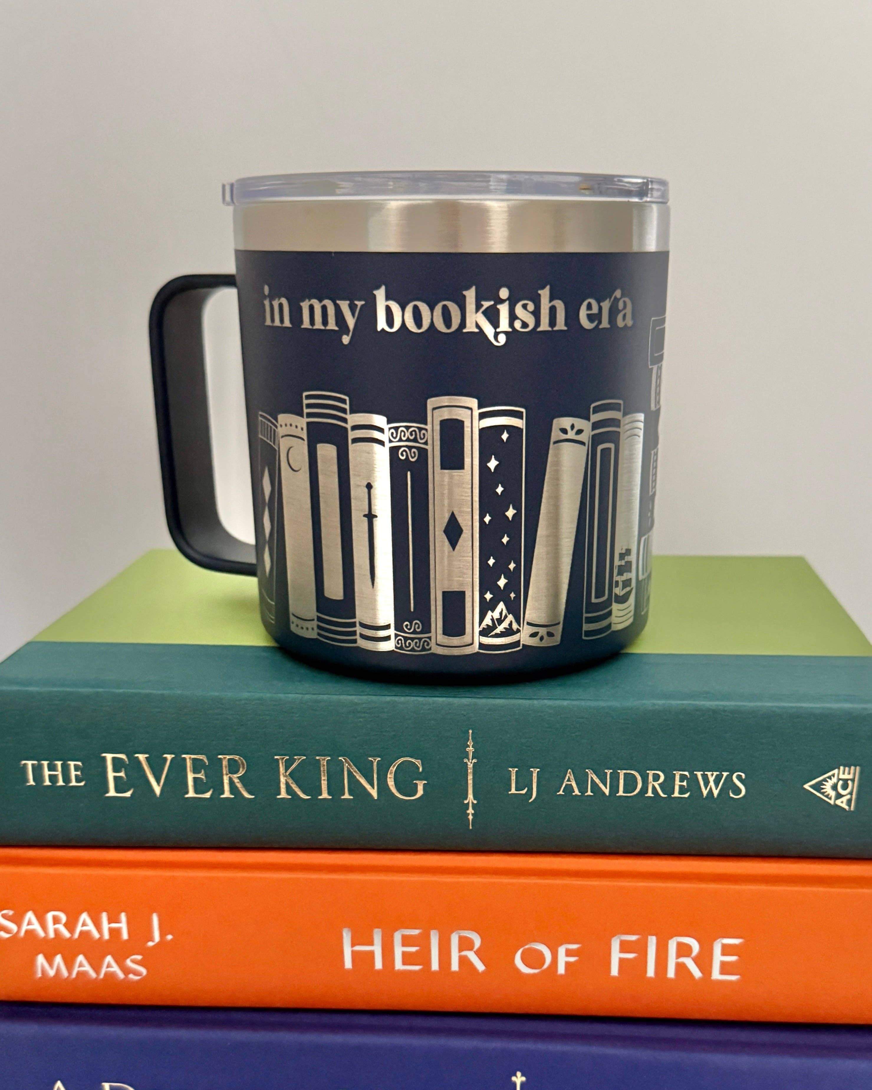 zoo&roo - Wholesale Insulated Mug/Tumbler - In My Bookish Era stainless steel mug6