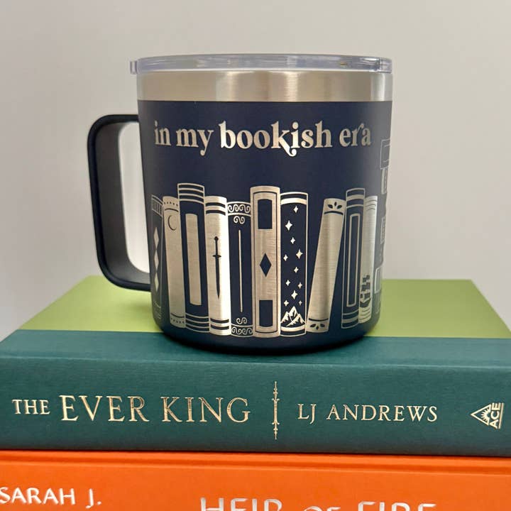 zoo&roo - Wholesale Insulated mug/tumbler - In My Bookish Era stainless steel mug6