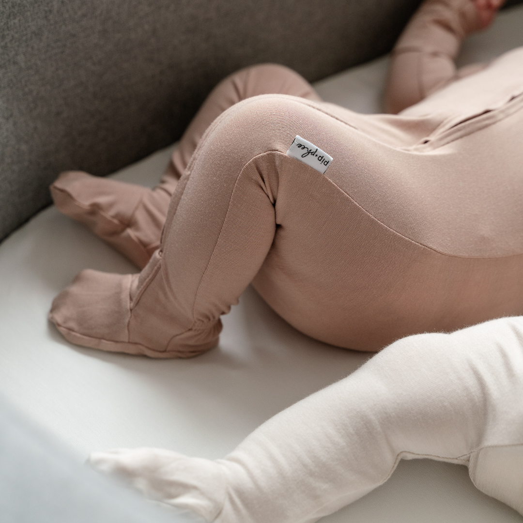 Pip + Phee – wholesale Sleepsuit – Baby – Bamboo Footed Sleepers | Solids22