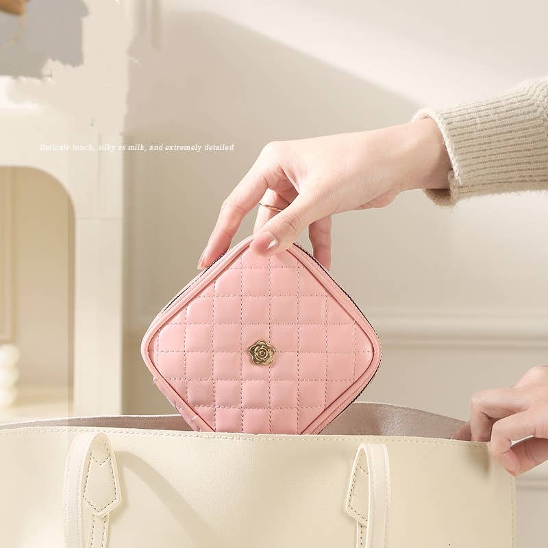 NARWEY INC – wholesale Make-up/cosmetic bag – Mini Flower Makeup Bag, Portable, High - Value for Lipsticks6