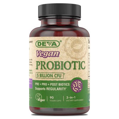 Deva Nutrition - Wholesale Oral Supplement/Vitamin - DEVA VEGAN PROBIOTIC WITH PREBIOTICS & POSTBIOTICS