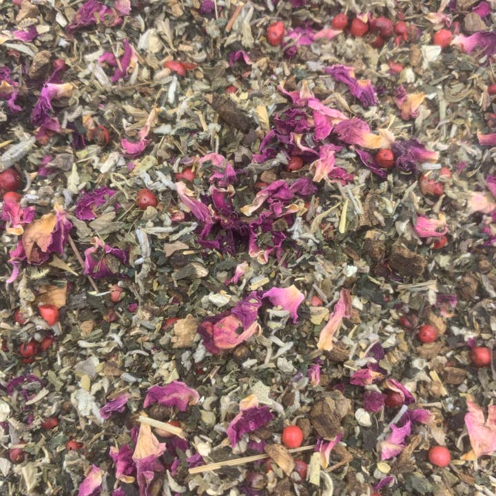 Antidote Apothecary - Venta al por mayor Tés a granel - Mezcla de té TAURUS Zodiac, hay una rosa en Spanish Harlem2