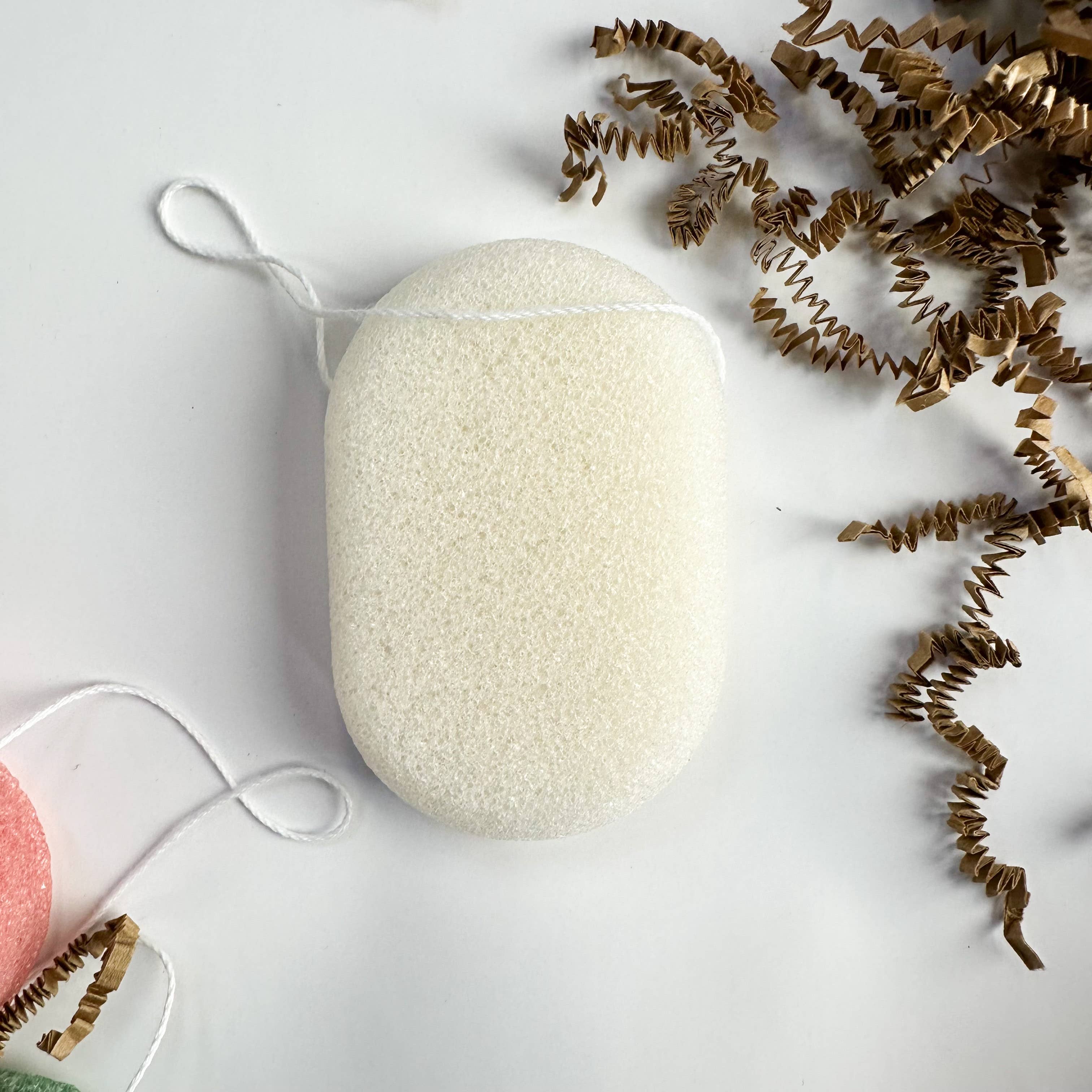 Smile Boutiques - Wholesale Bath Pouf/Sponge - Natural Konjac Sponge 1