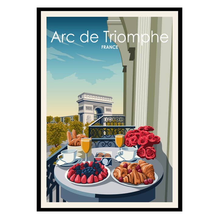 Arc de Triomphe Paris France Poster for wholesale by Places of Art