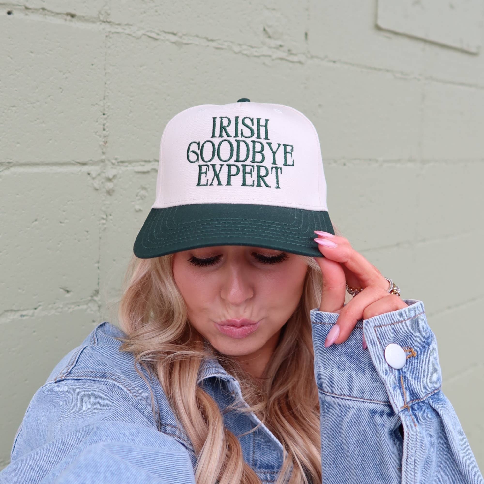 Made by Mariah - Wholesale Trucker Hat - Women's - Irish Goodbye Expert Vintage Trucker Hat9
