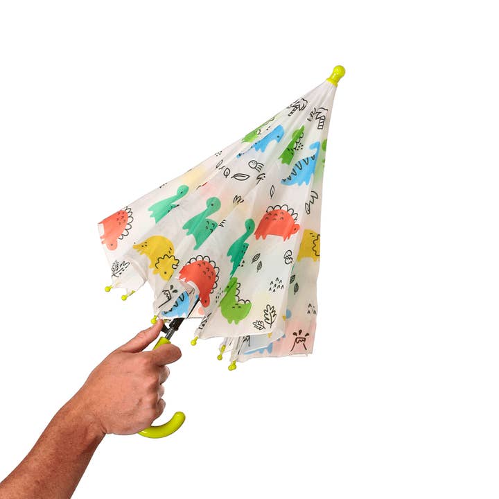 Puckator EU - Venta al por mayor Juguete tradicional - Niños - Paraguas Infantil Dinosauria Jr1