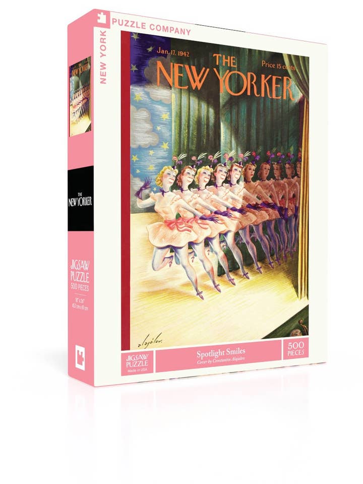 Spotlight Smiles - 500 Piece Jigsaw Puzzle for wholesale by New York Puzzle Company