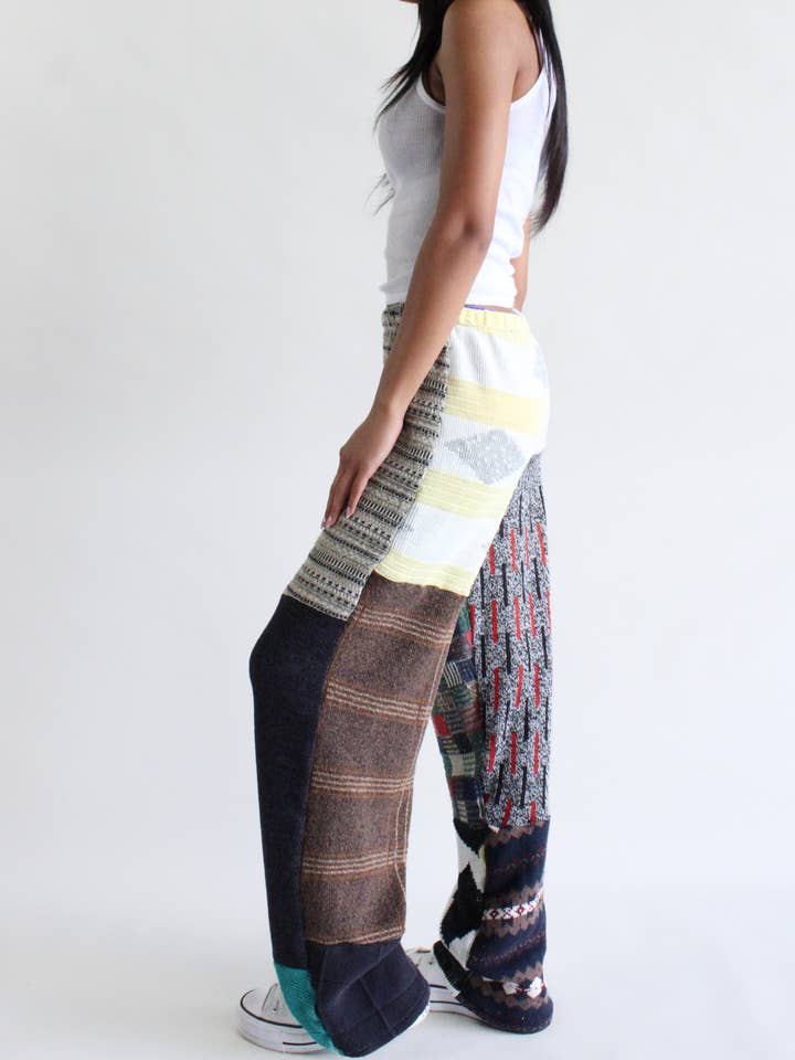 American Recycled Clothing - Wholesale Pants - Women's - Knit Sweater Pants Bundle