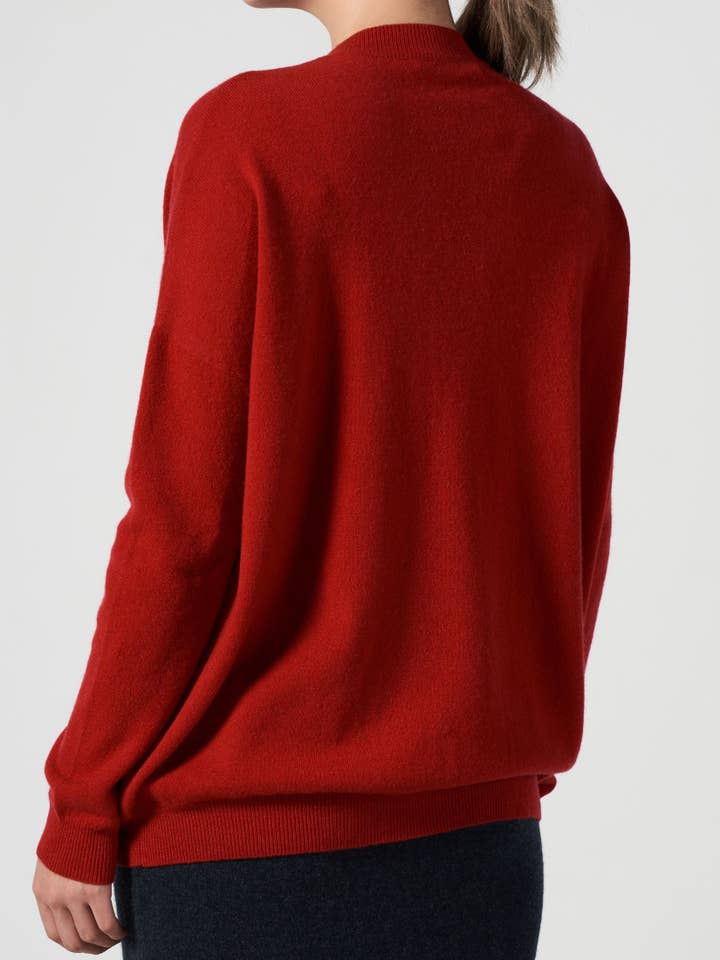 Apricity Cashmere - Wholesale Cardigan - Women's - Cashmere Loose Pocket Cardigan25