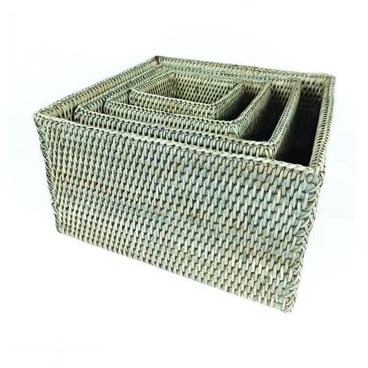 Corbeilles carrées (4) pour la vente par Baolgi