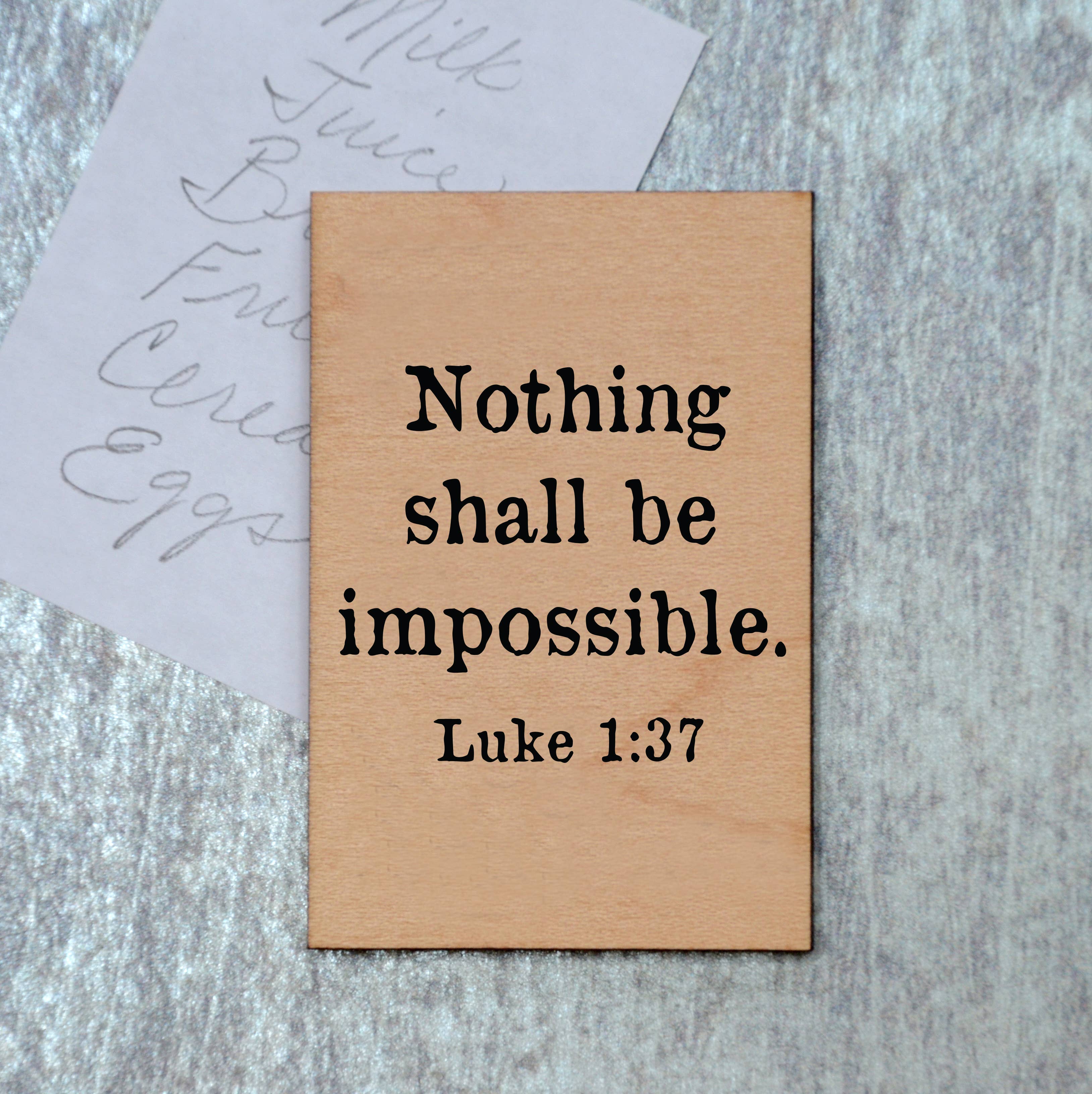 Driftless Studios - Wholesale Magnet - Magnet - Nothing Shall Be Impossible - XM0341
