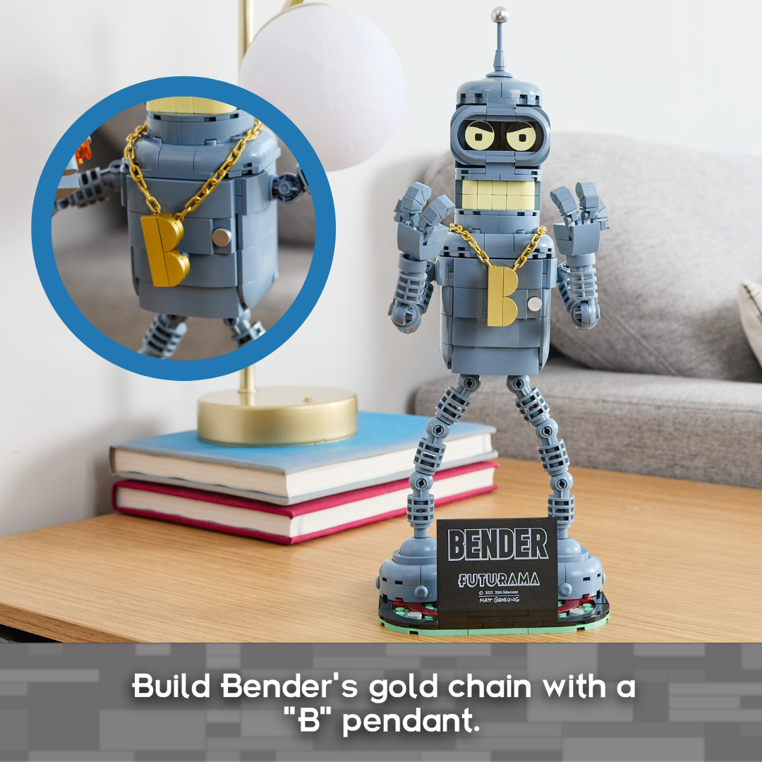 Brickcraft - Wholesale Building Set - Kids - Futurama Bender Brick Building Figure9
