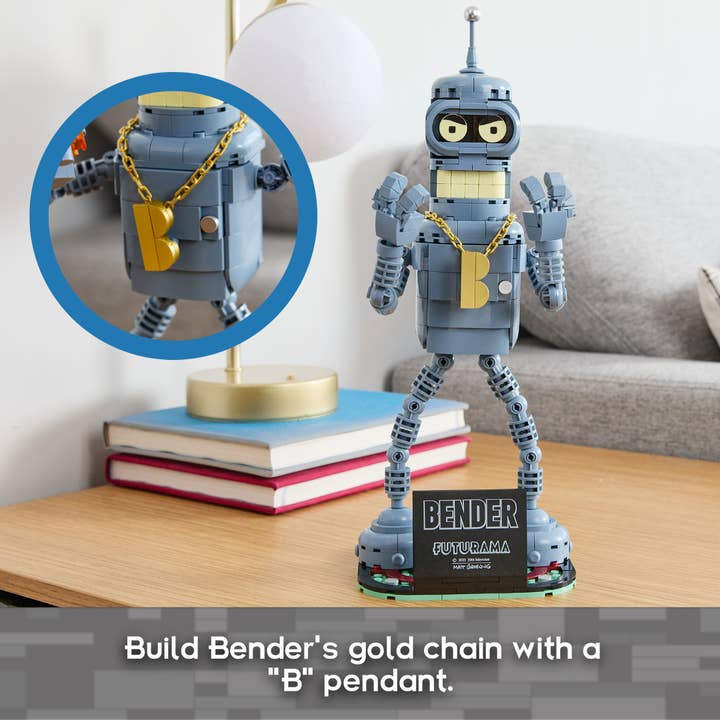 Brickcraft - Wholesale Building Set - Kids - Futurama Bender Brick Building Figure9