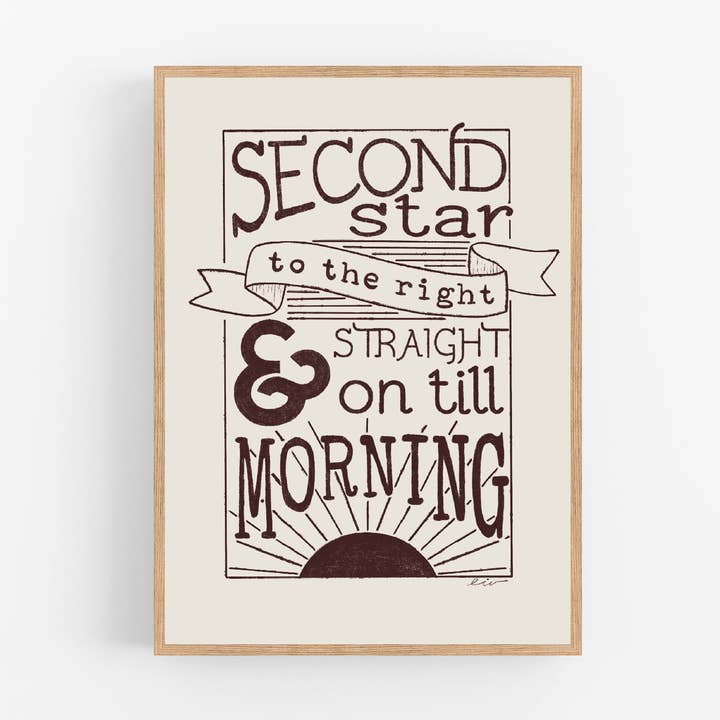 Neverland Kunstdruck für den Großhandel von Elle Ivy