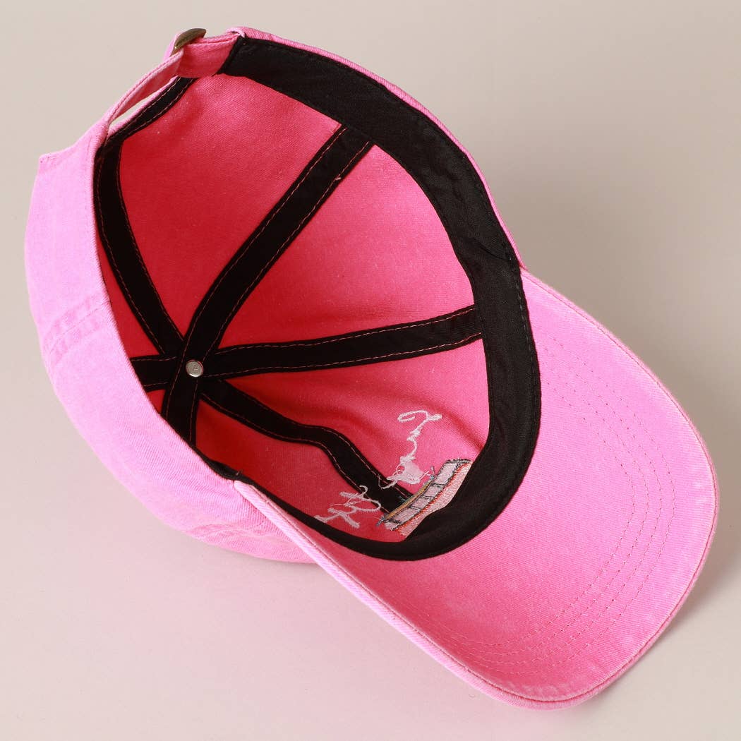 Fashion City - Wholesale Baseball Cap - Women's - Surf Life Embroidered Baseball Cap Hat7