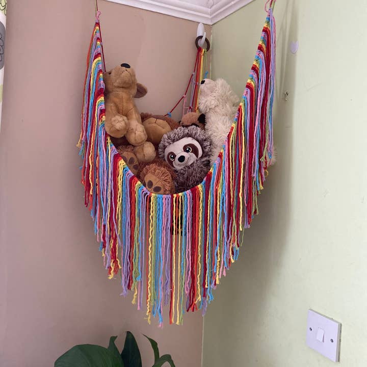 Macra-Made With Love – wholesale Toy storage box – Kids & baby – Corner Hammock For Soft Toys9