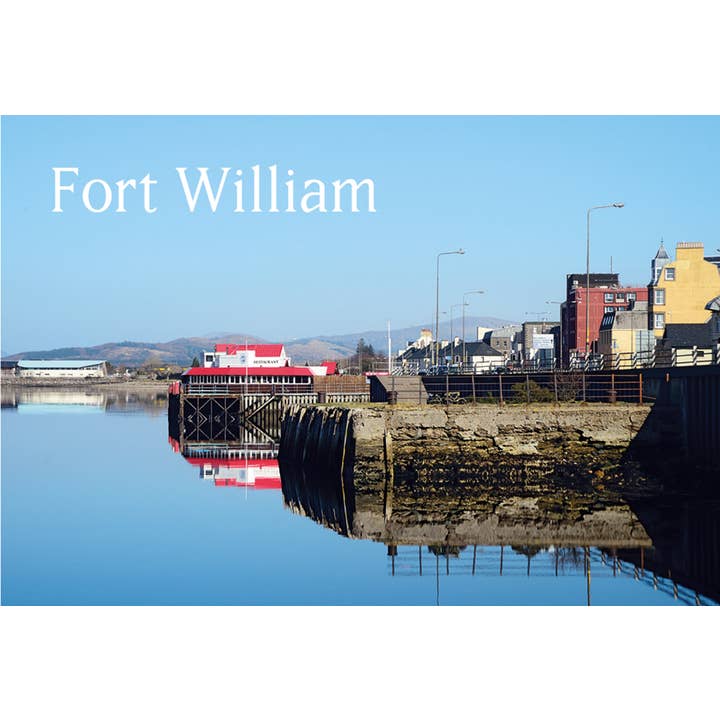 Photographic Magnet Fort William for wholesale by Island Blue Publishing