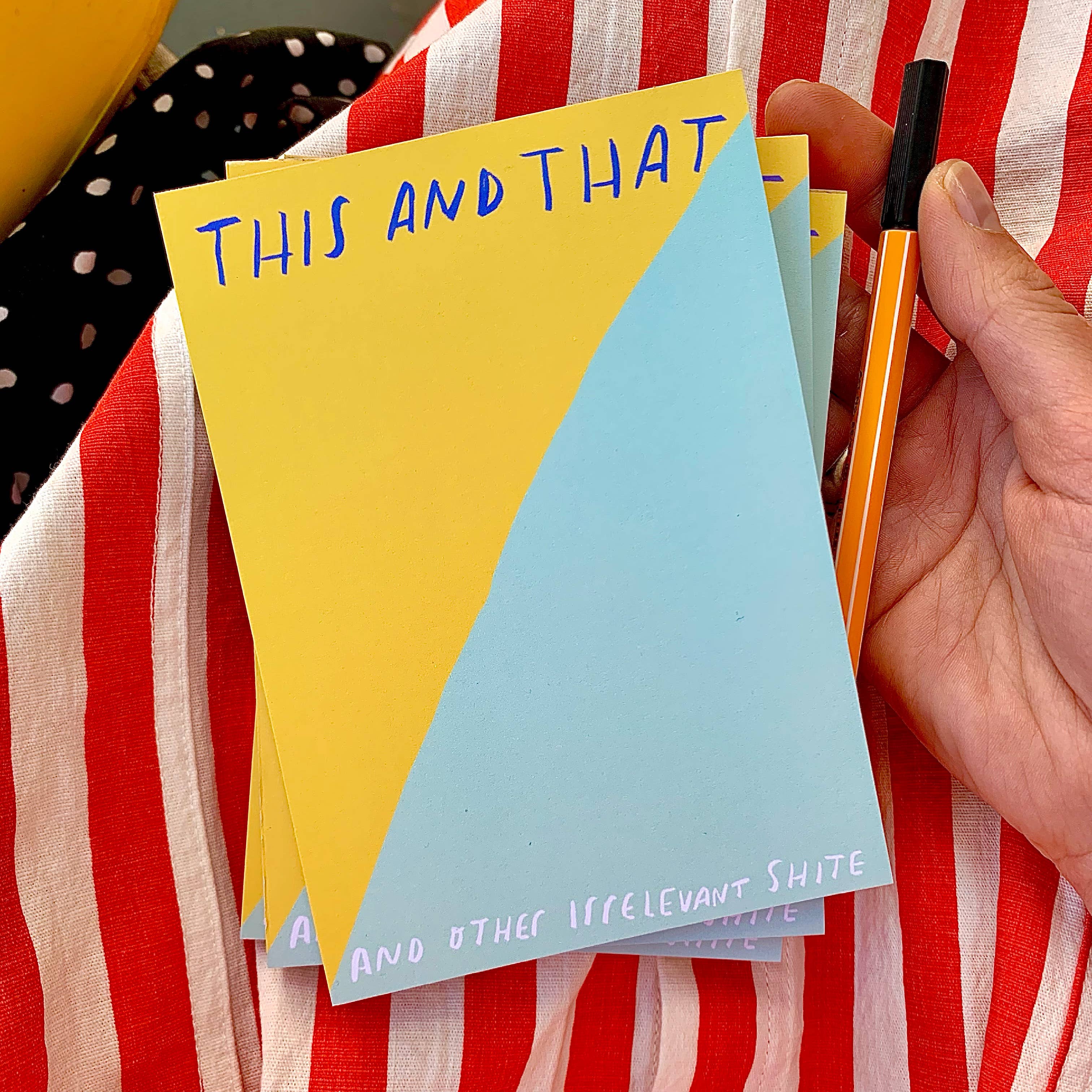 Nicola Rowlands - Wholesale Notepad - Desk jotter: 8 designs to choose from7