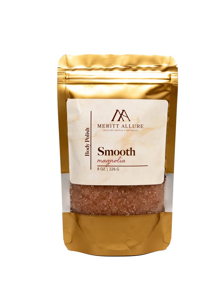 8oz Magnolia Smooth Body Polish for wholesale by Meritt Allure