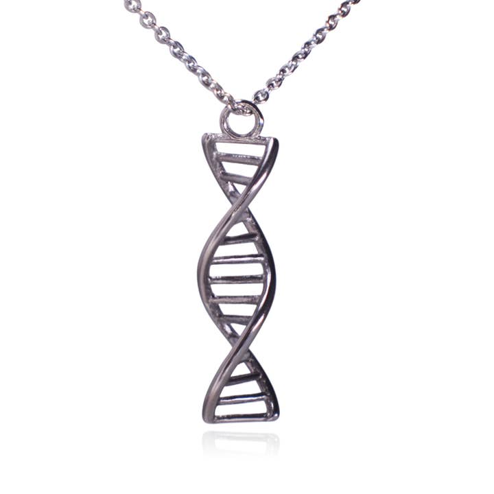 Clayton Jewelry Labs - Vente Colliers à pendentif - Collier en acier inoxydable DNA Double Helix Science5
