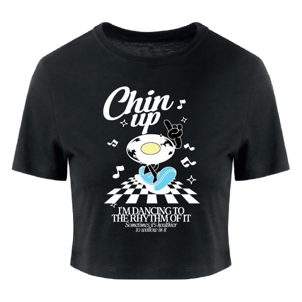 Day of the Moon – wholesale T-shirts med screentryck – Dam – Chin Up Crop0