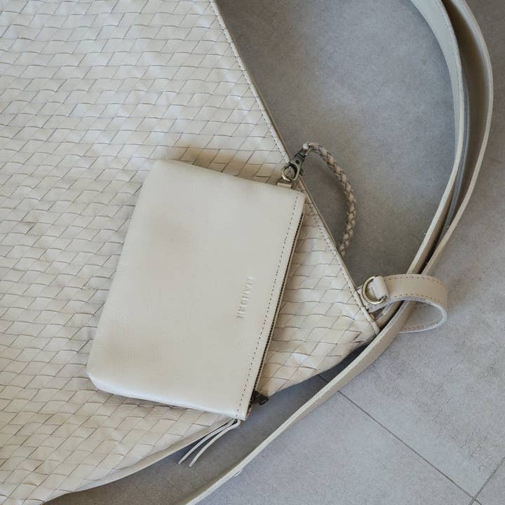 MANDRN – Sacola - Mulher por atacado – Tote Woven Evra - Osso2