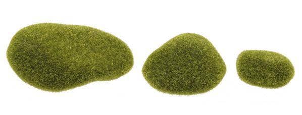 General Wholesale Inc - Wholesale Artificial Plant - 3 ASST 2.5"-4.5"DIA MOSS, 36EA/BAG - FG5312320