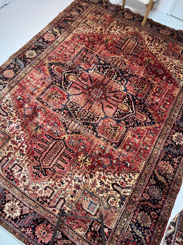 Persisk Heriz-matta | 9' 10" x 12' 11" för wholesale av Rug the Rock