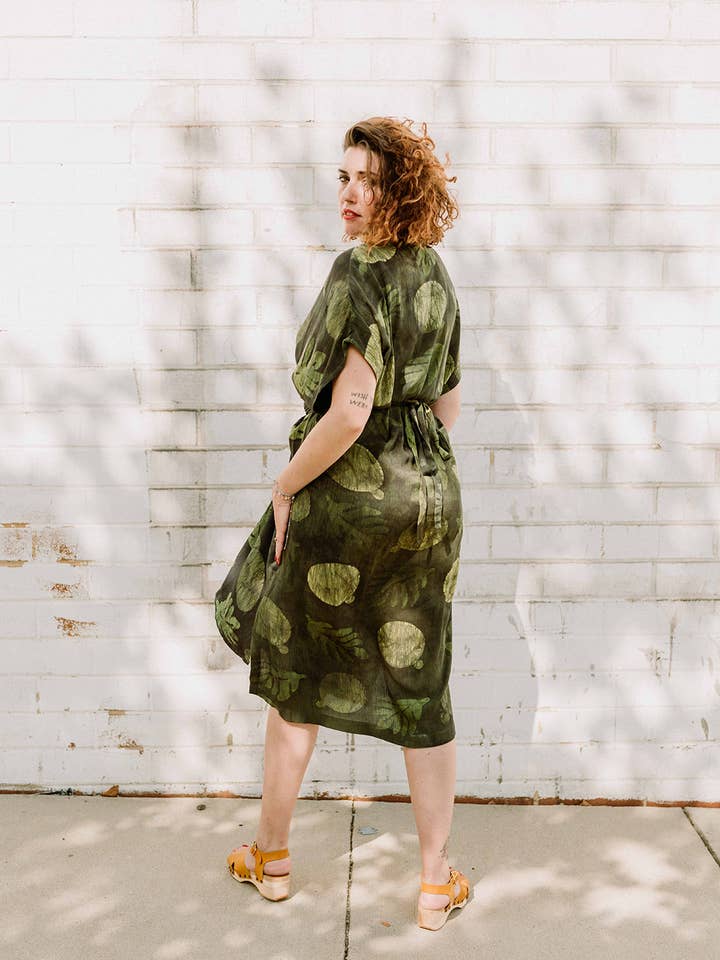 Wrap Dress - Breadfruit for wholesale by GEOMETRIC