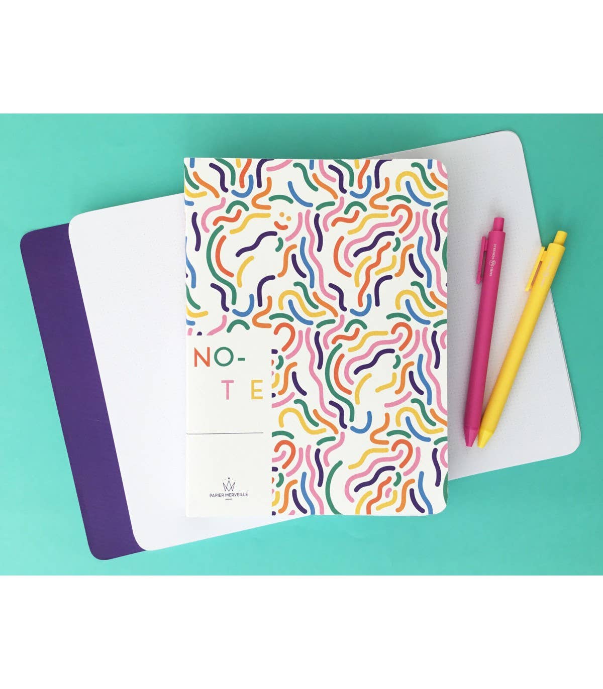Papier Merveille - Wholesale Notebook - A5 spiral notebook - Zigouigoui2