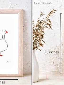 Estampados de pájaros para guardería, set de dos para venta al por mayor de Blue Pelican Art