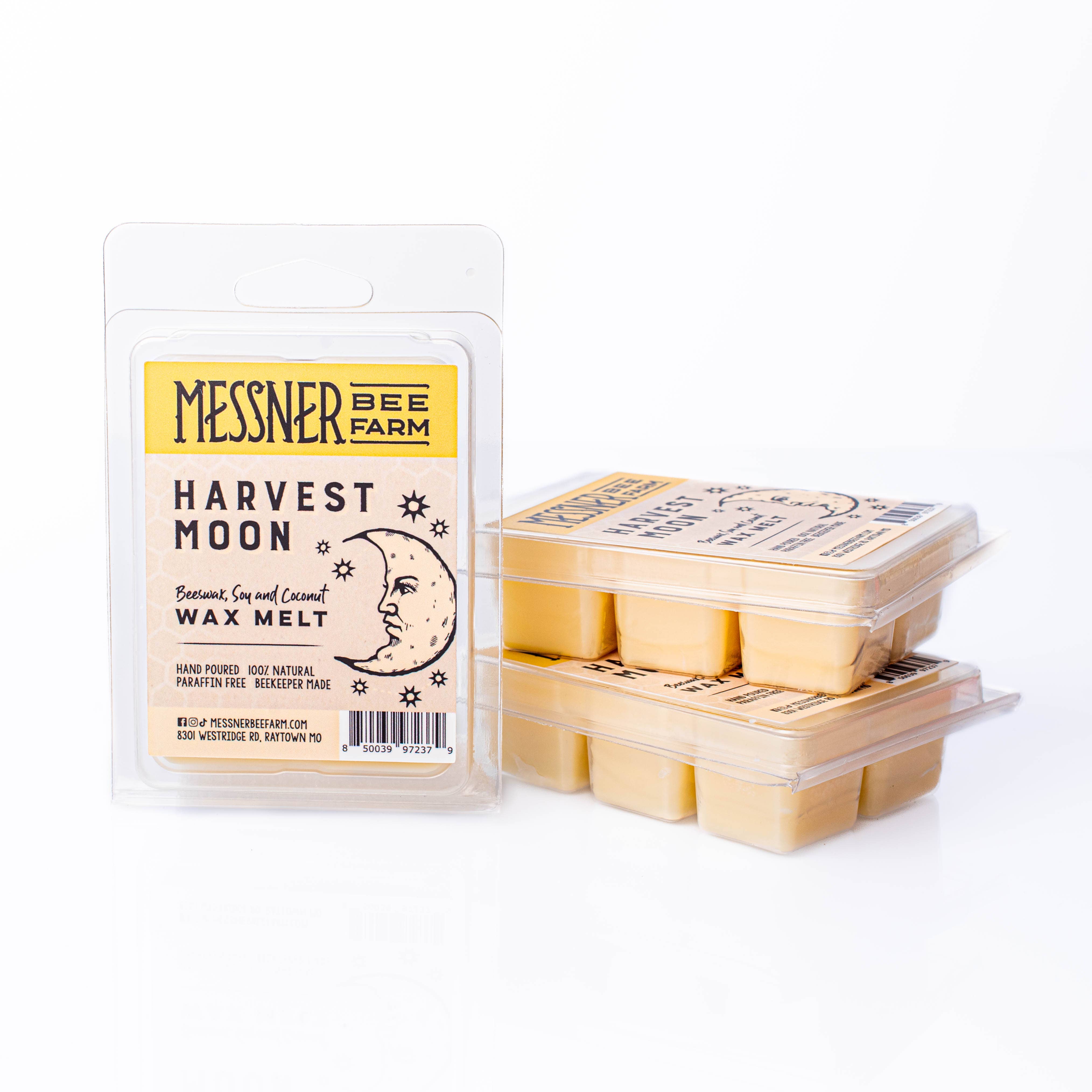 Messner Bee Farm - Wholesale Wax Melt - Harvest Moon Wax Melts - Paraffin free!