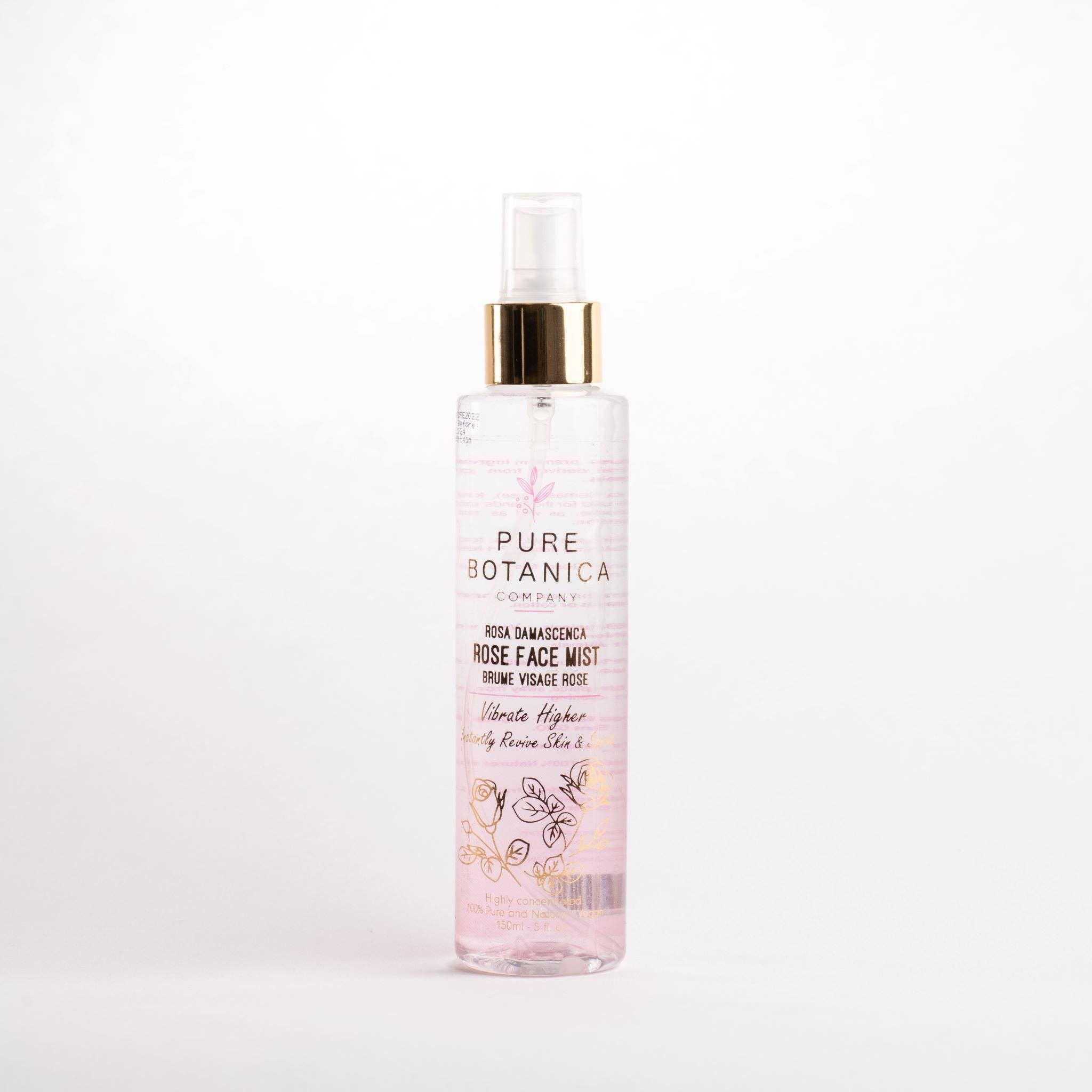 Pure Botanica Company - Wholesale Face en body mist/water - Biologische premium gezichtsmist met 100% rozen3